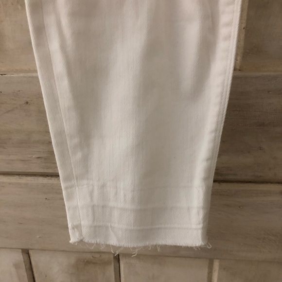 SPANX White Distressed Skinny Jeans - Picture 9 of 10